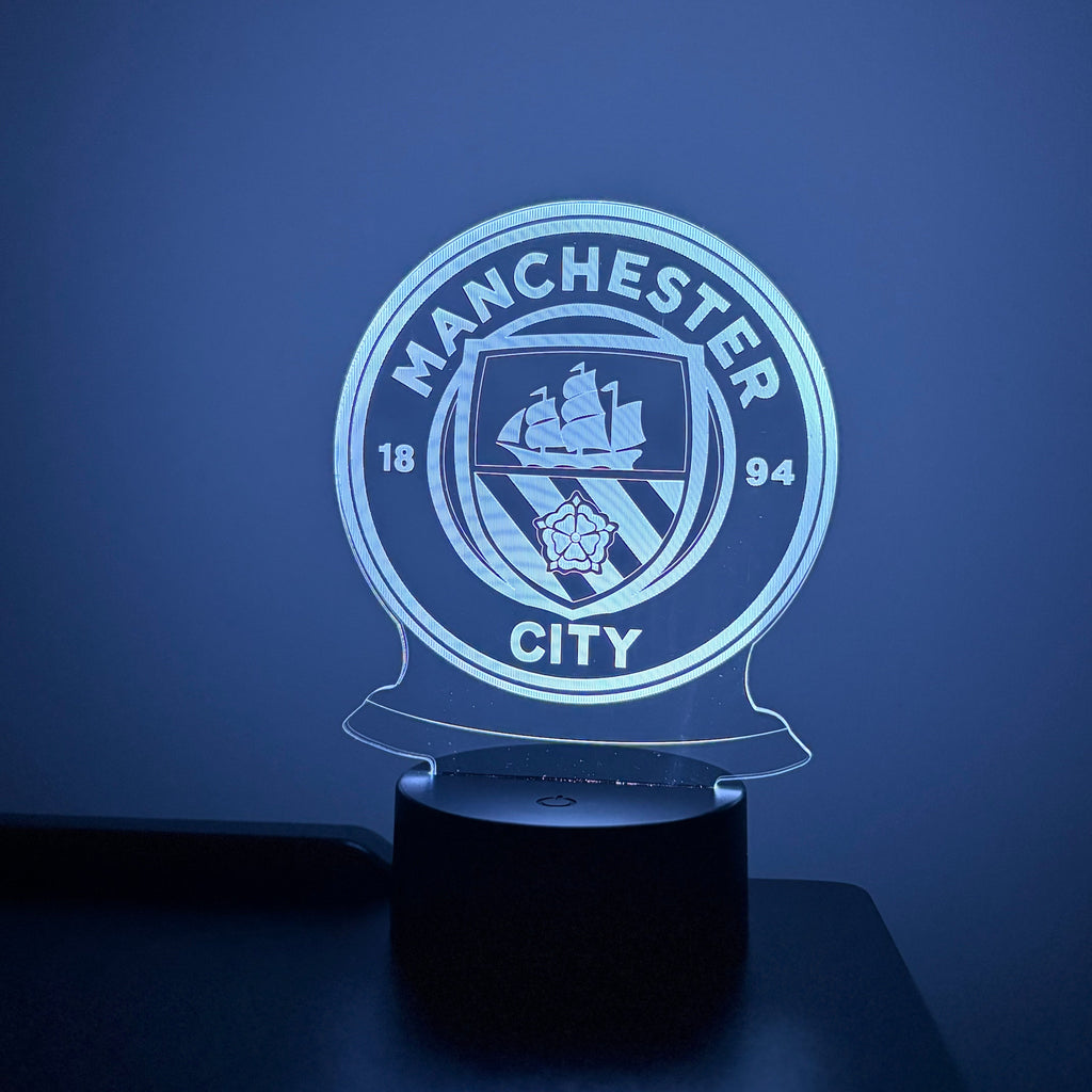 Manchester City FC LED Lamp