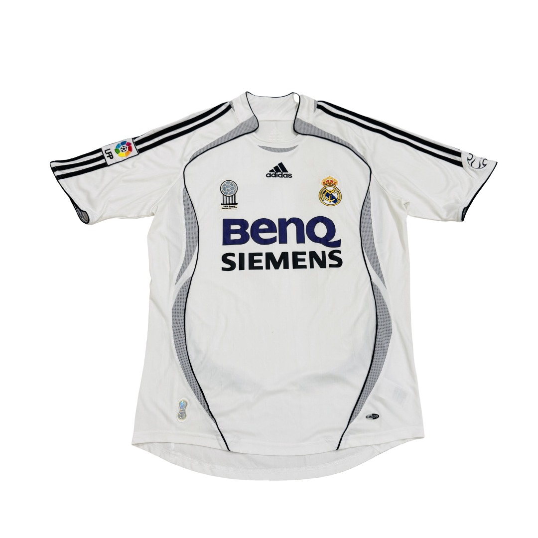 2006/07 Real Madrid Home Size M V. Nistelrooy - back view