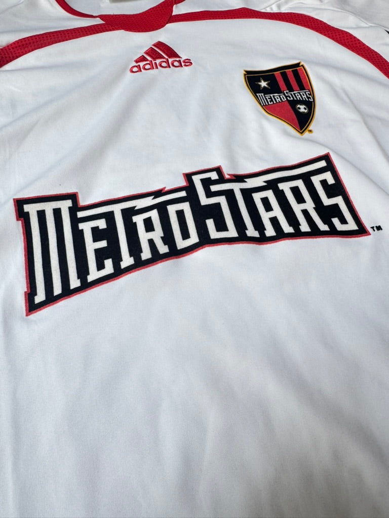 2006 NY Metrostars Away Size L - close-up detail