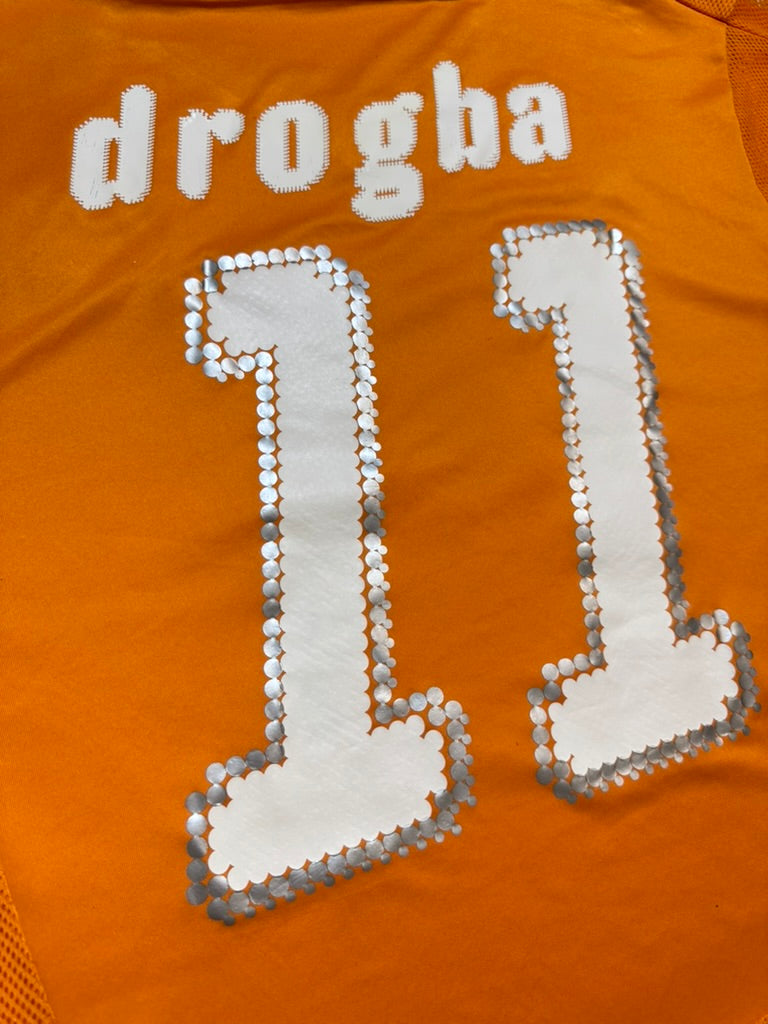 2008/10 Ivory Coast Home Size L Drogba - additional view 7
