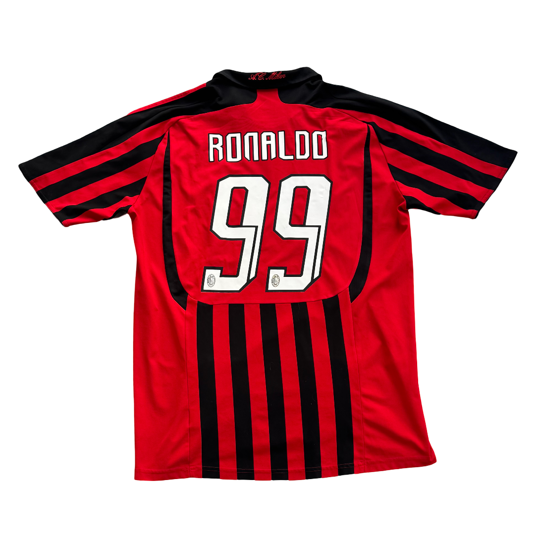 2007/08 AC Milan Home Size L Ronaldo