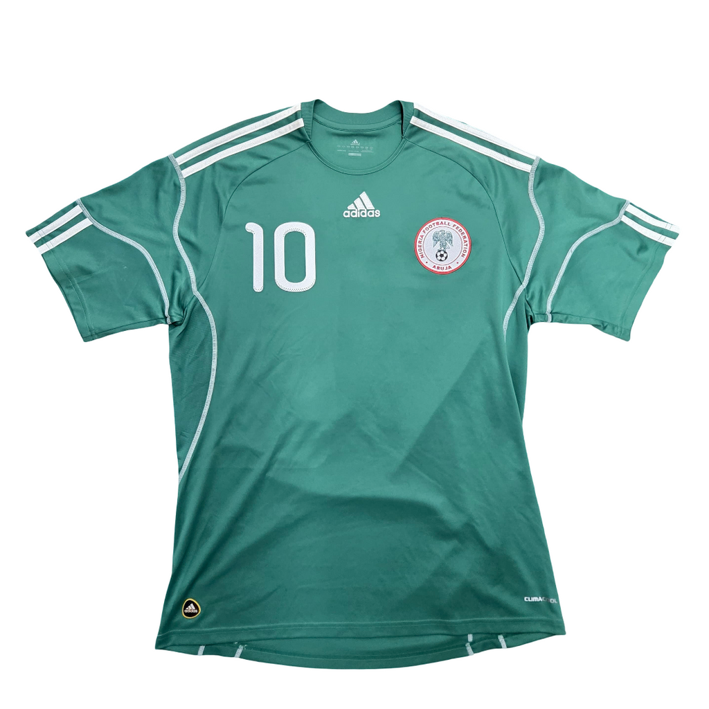 2010/11 Nigeria Home Size L Mikel - back view