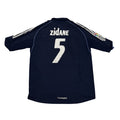 2005/06 Real Madrid Away Size XL Zidane - front view