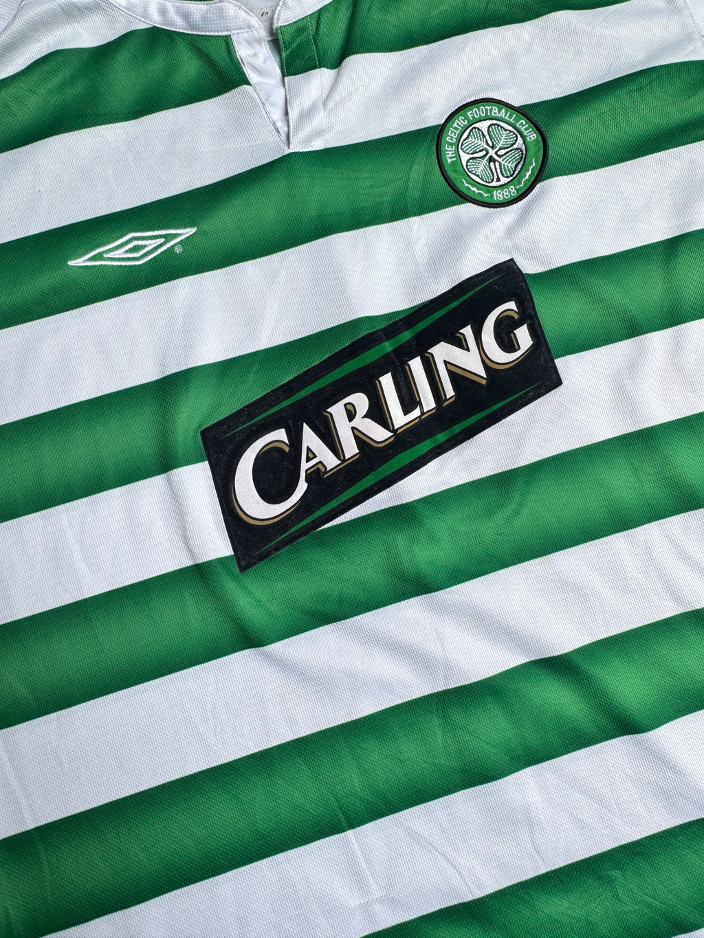 2003/04 Celtic Home Size XL - close-up detail
