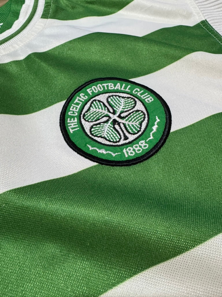 1999/01 Celtic FC Home Size L Larsson