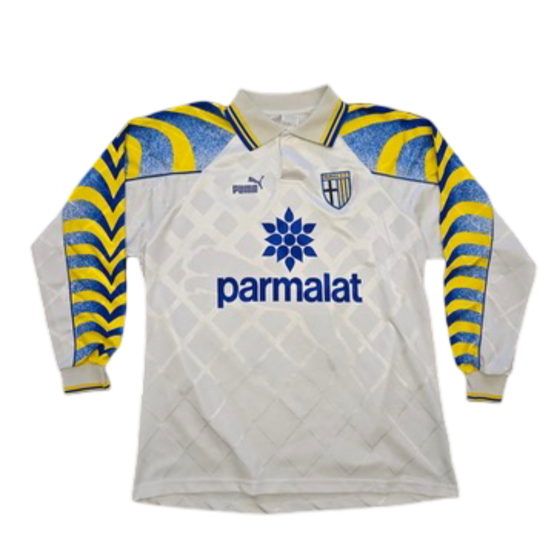 1995/97 Parma Calcio Home Size L Cannavaro L/S