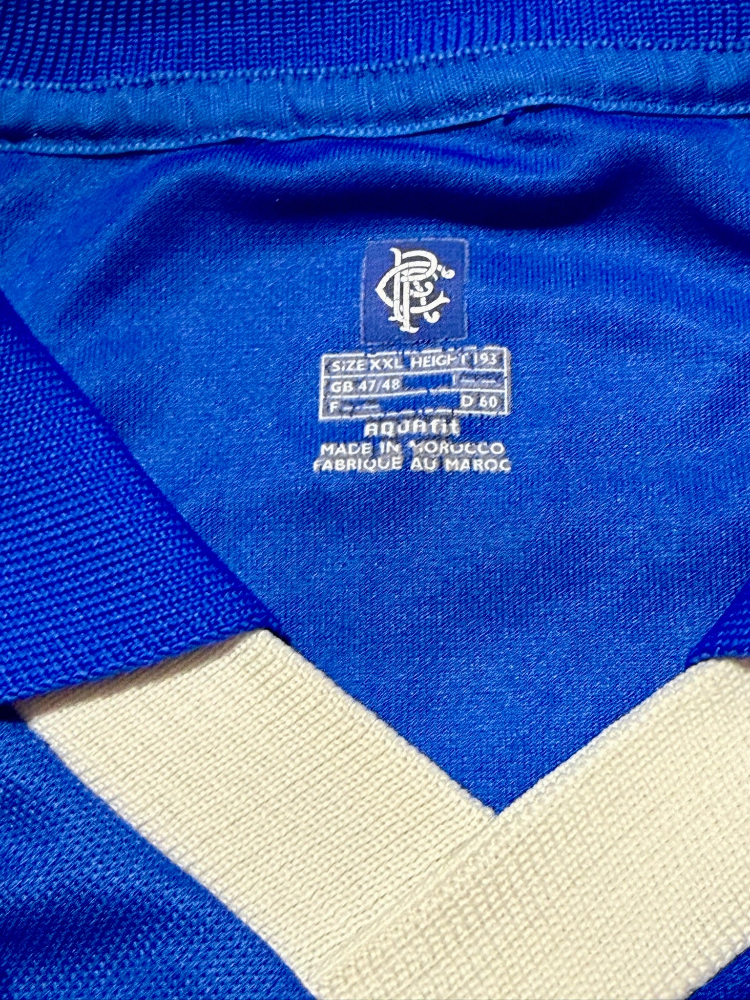 2002/03 Rangers Home Size XXL