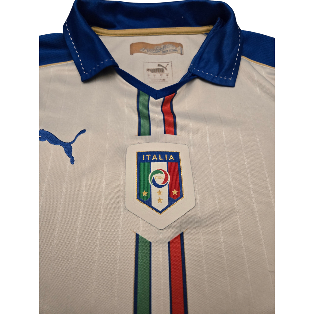 2015/16 Italy Away Size L - label detail