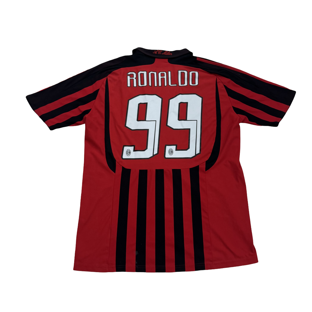 2007/08 AC Milan Home Size L Ronaldo