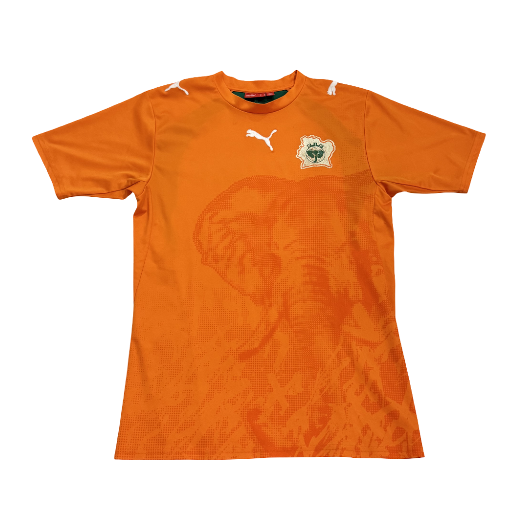 2006/07 Ivory Coast Home Size XS Drogba - back view