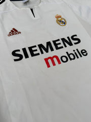 2003/04 Real Madrid Home Size XL