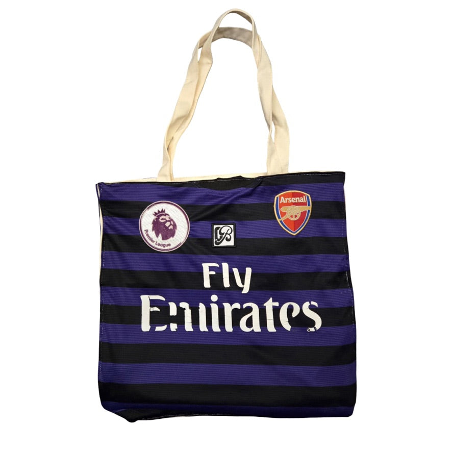 Upcycled Tote: Arsenal