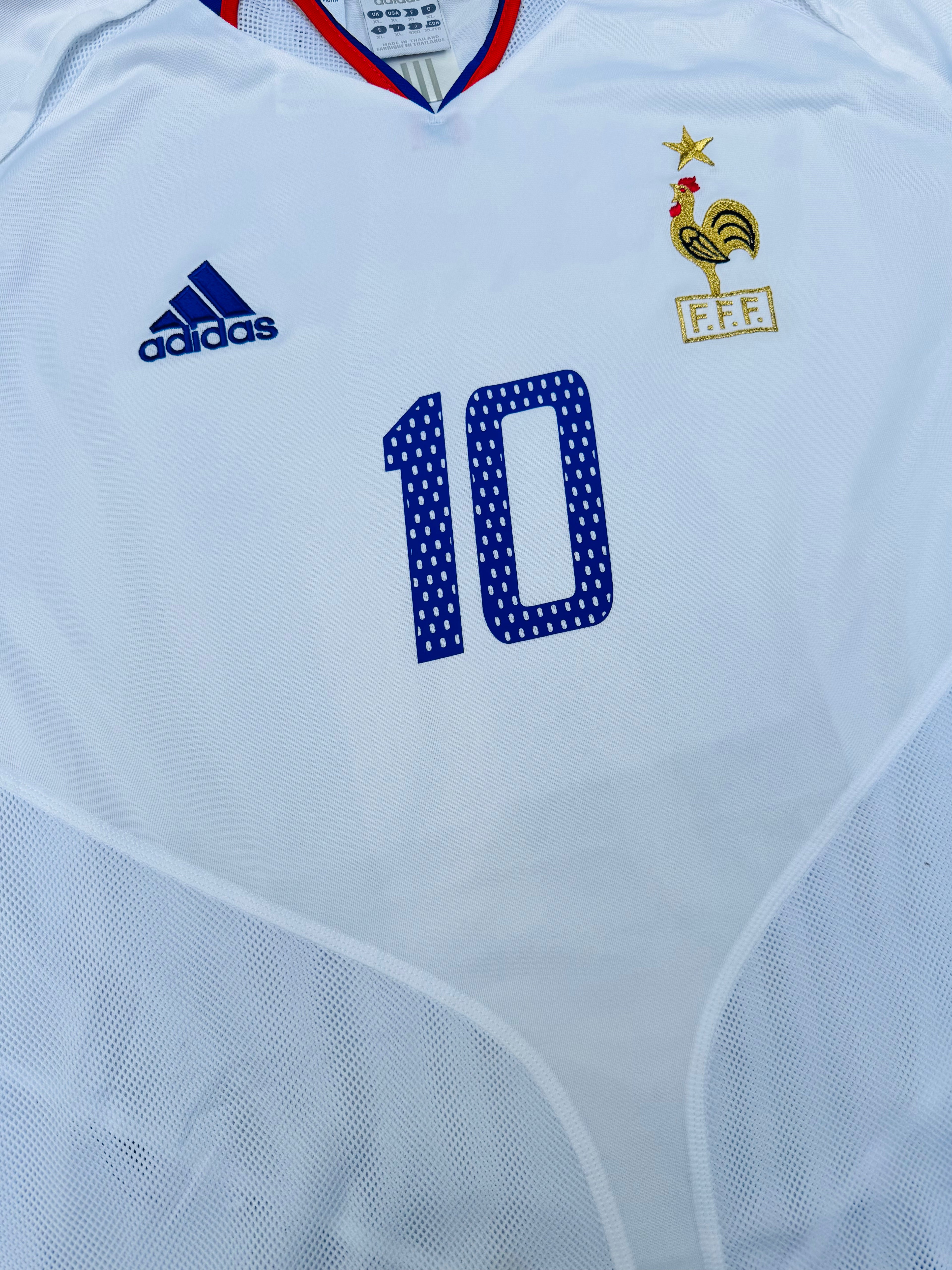 2004/06 France Away Size XL Zidane