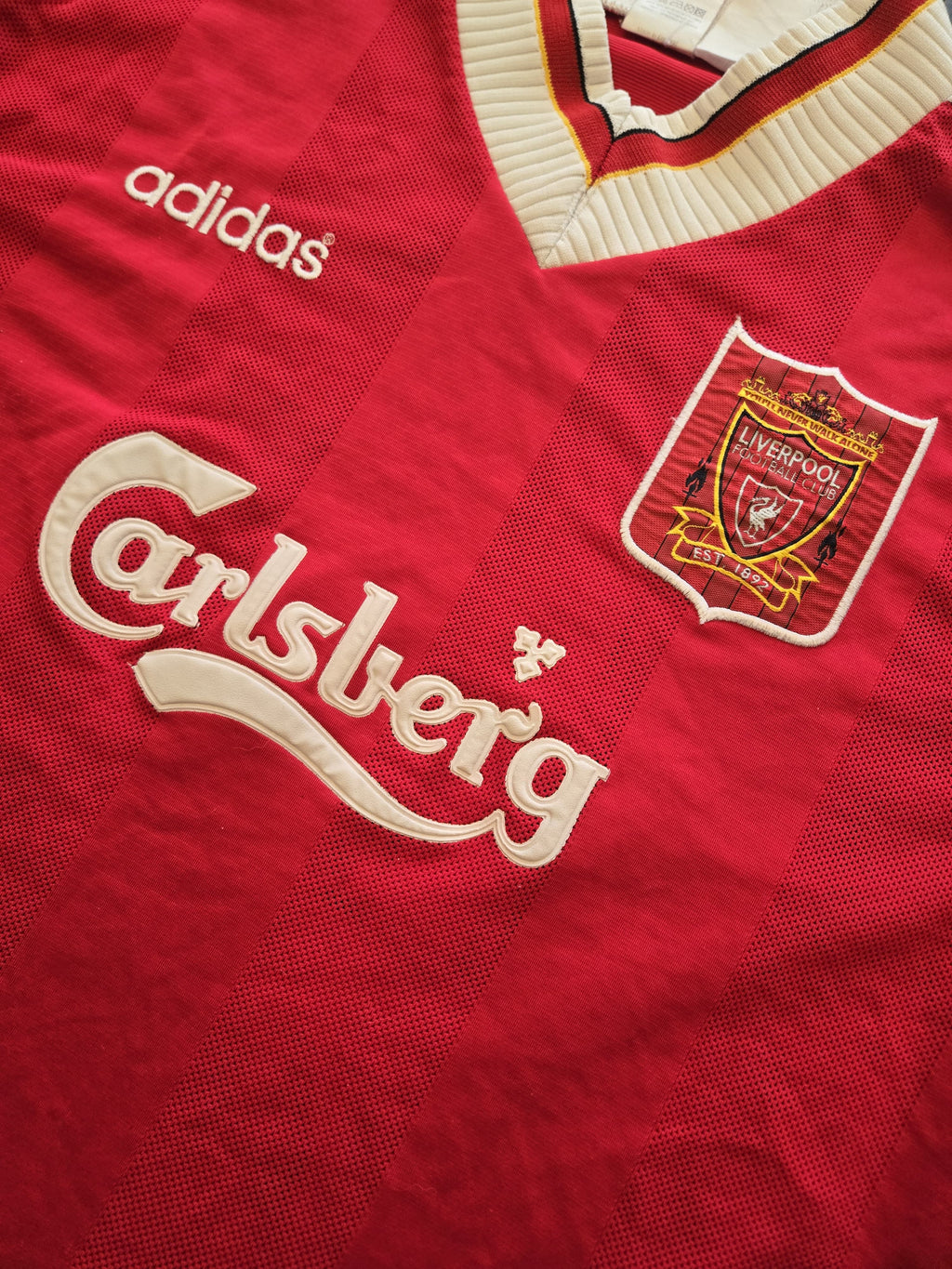 1995/96 Liverpool FC Home Size L McManaman