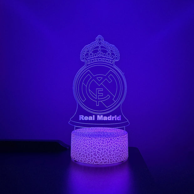 Real Madrid LED Lamp
