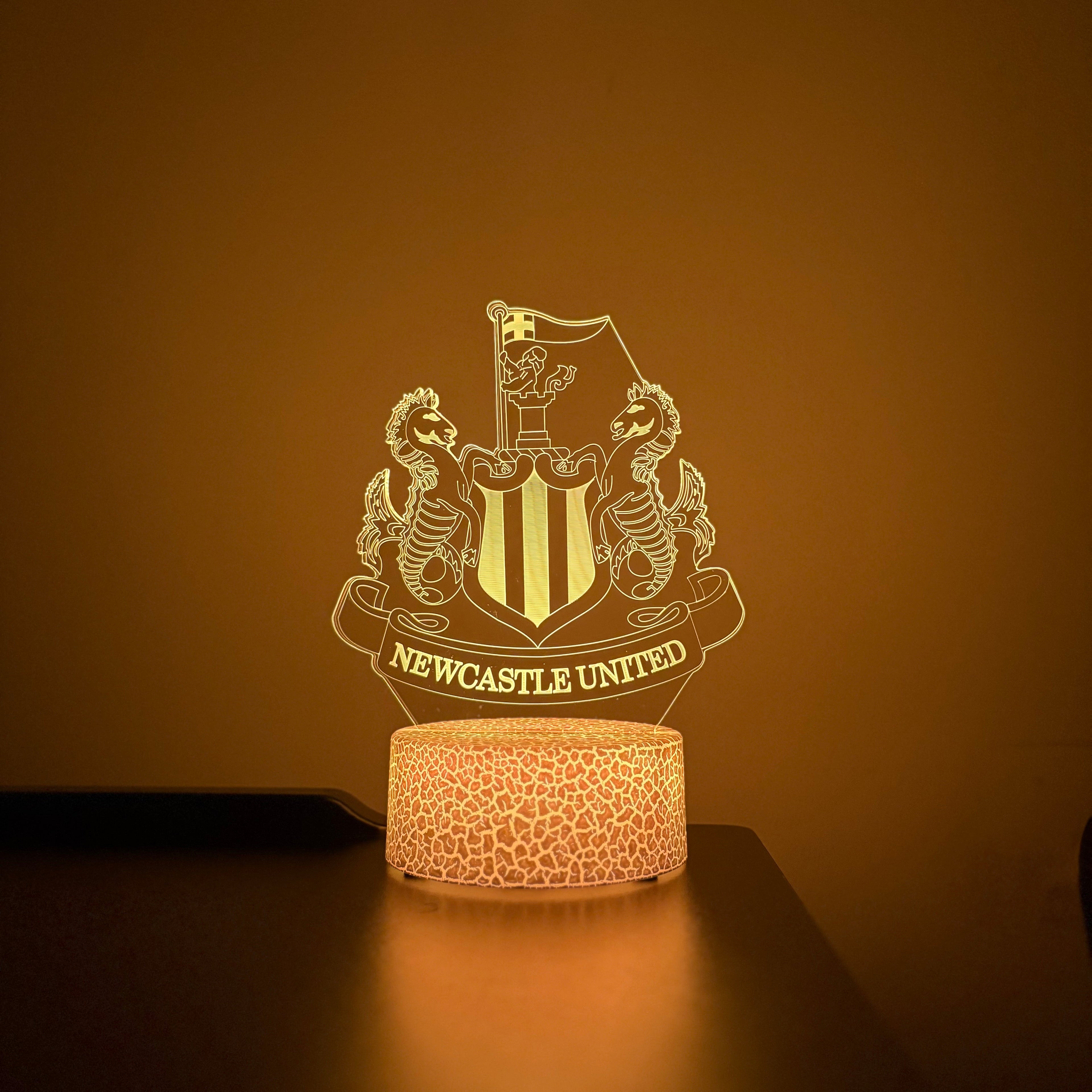 Newcastle United FC LED Lamp