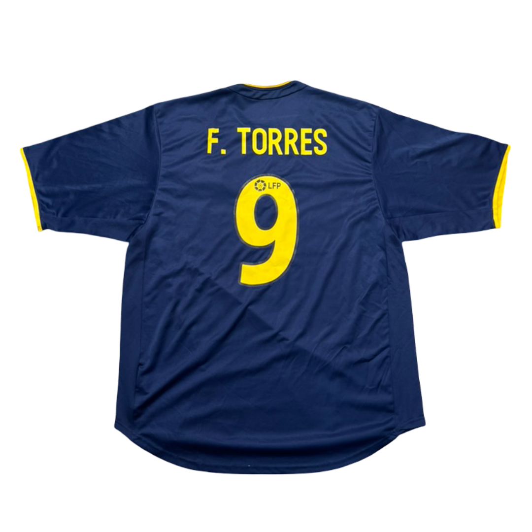 2002/03 Atletico Madrid Away Size L Torres - front view