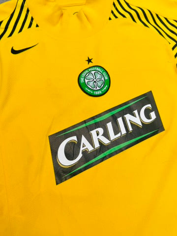 2005/06 Celtic FC Goalkeeper Size M L/S - close-up detail