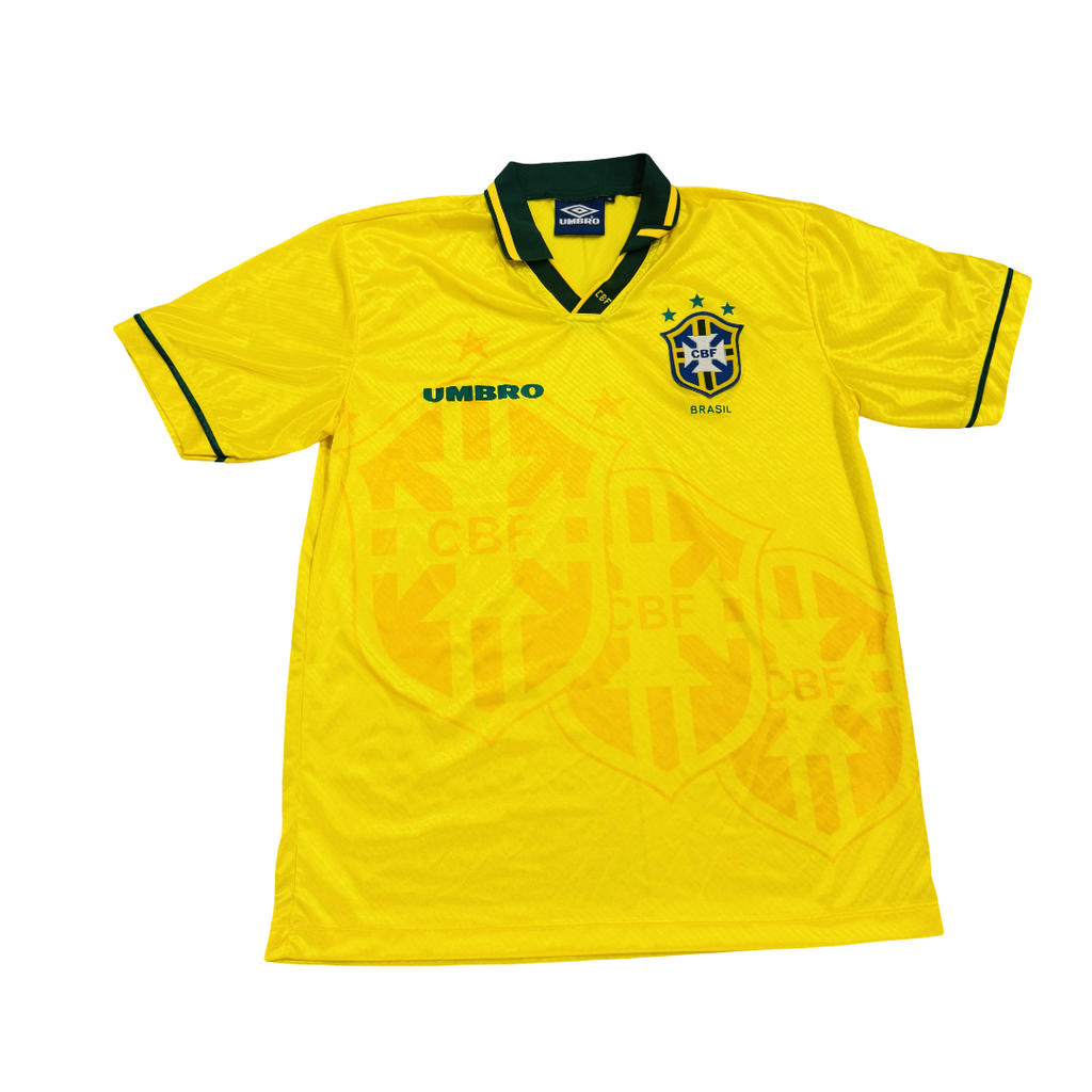 1993/94 Brazil Home Size L - front view