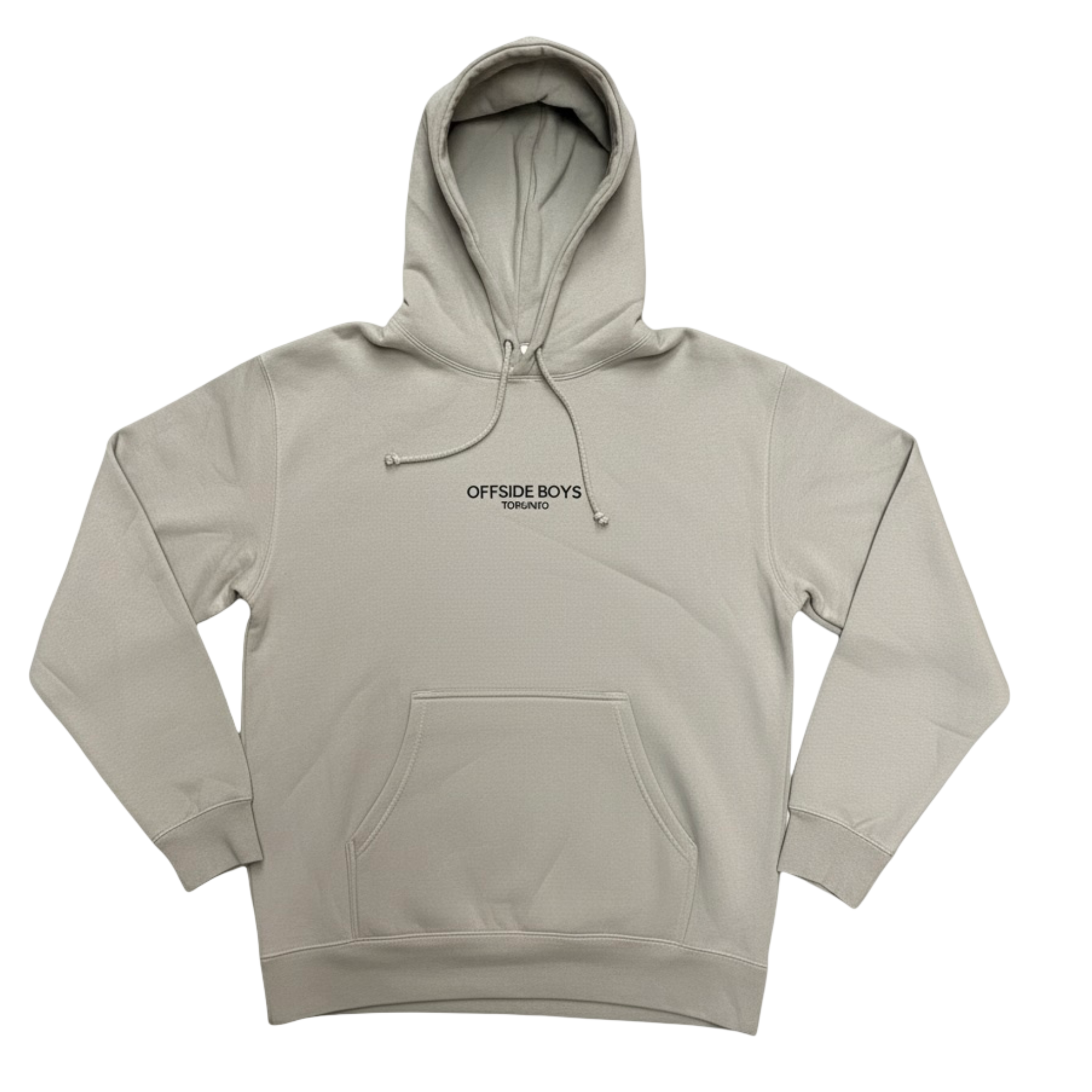 OB Embroidered Hoodie - Bone
