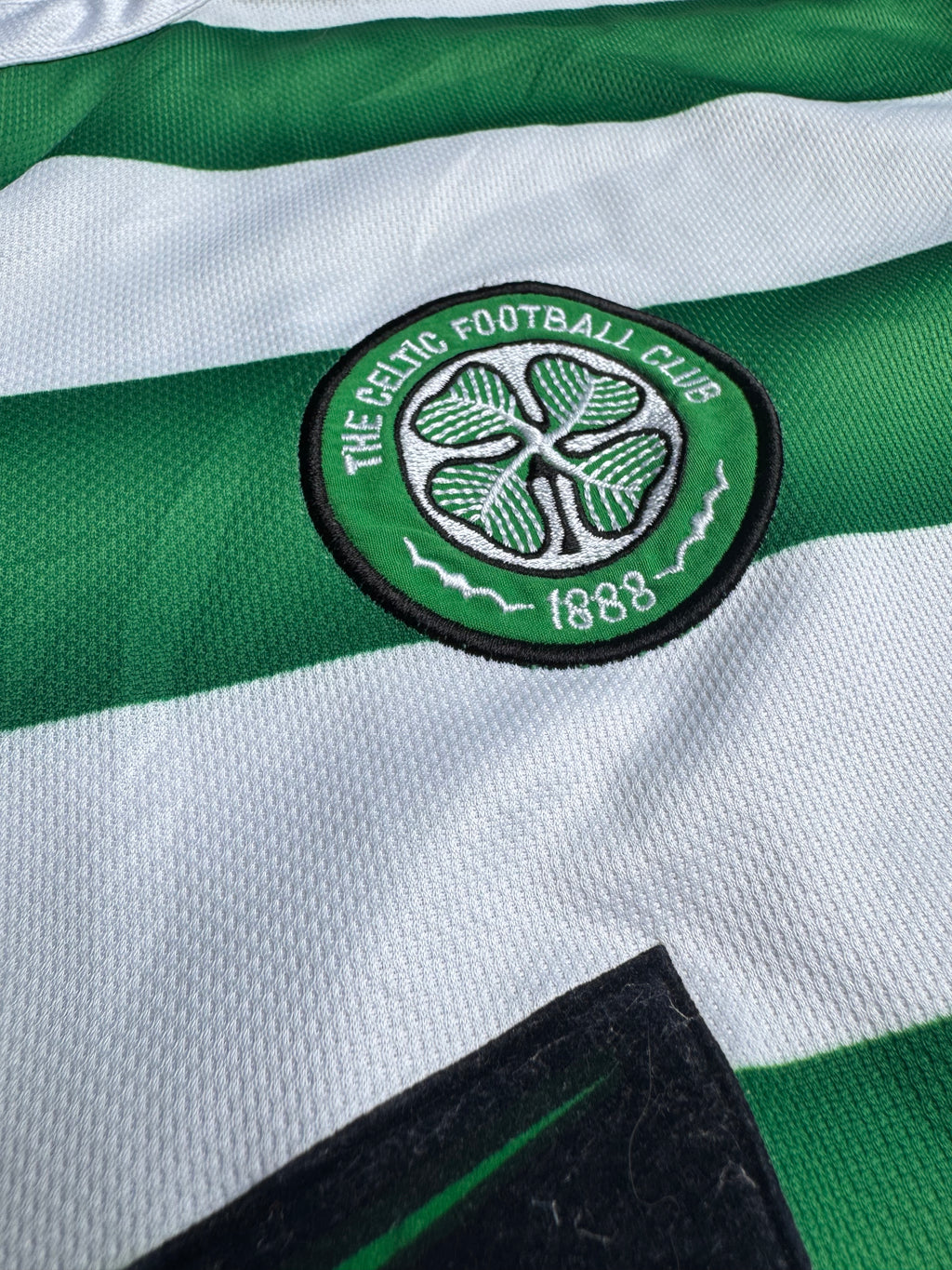 2003/04 Celtic Home Size XL - label detail