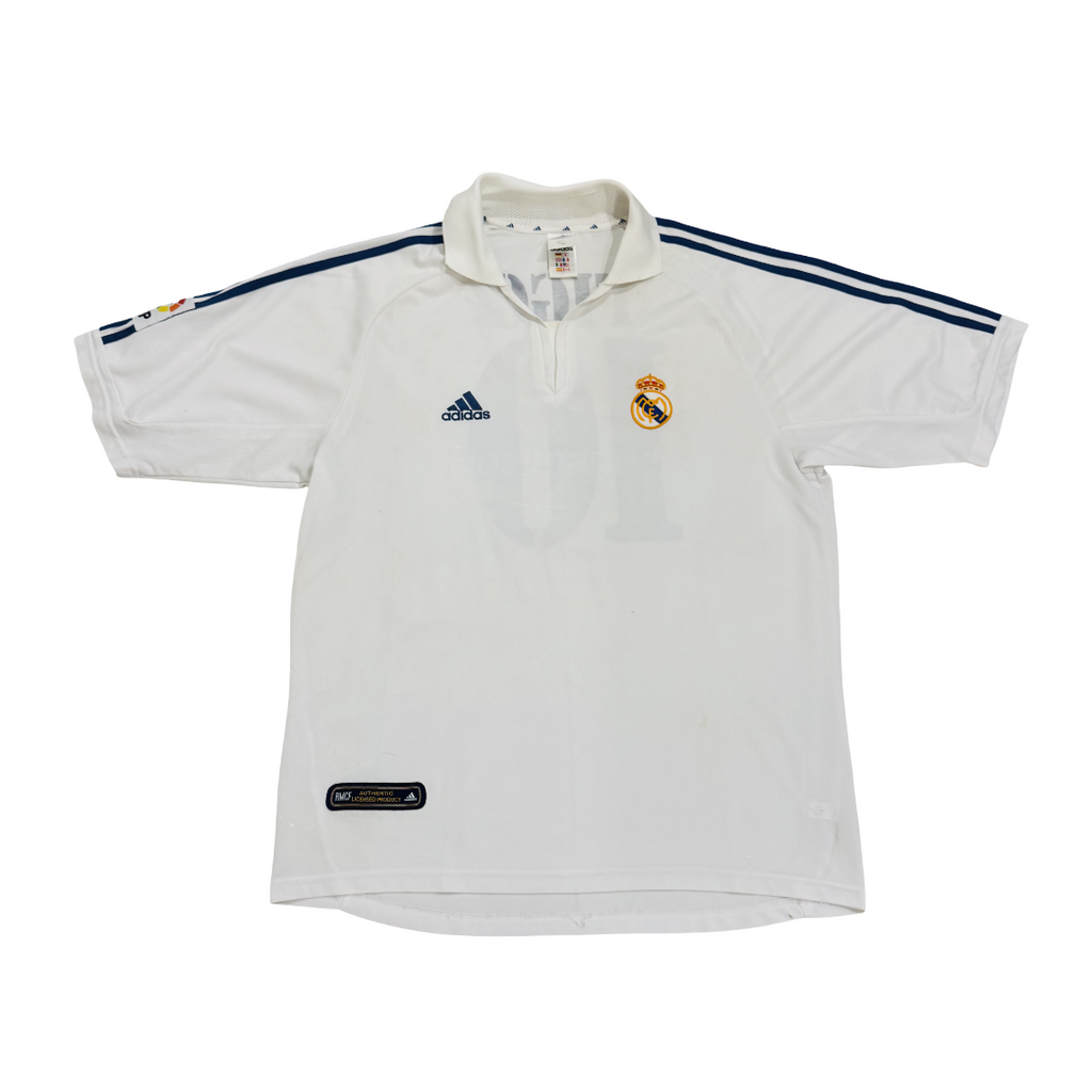 2001/02 Real Madrid Home Size L Figo - back view
