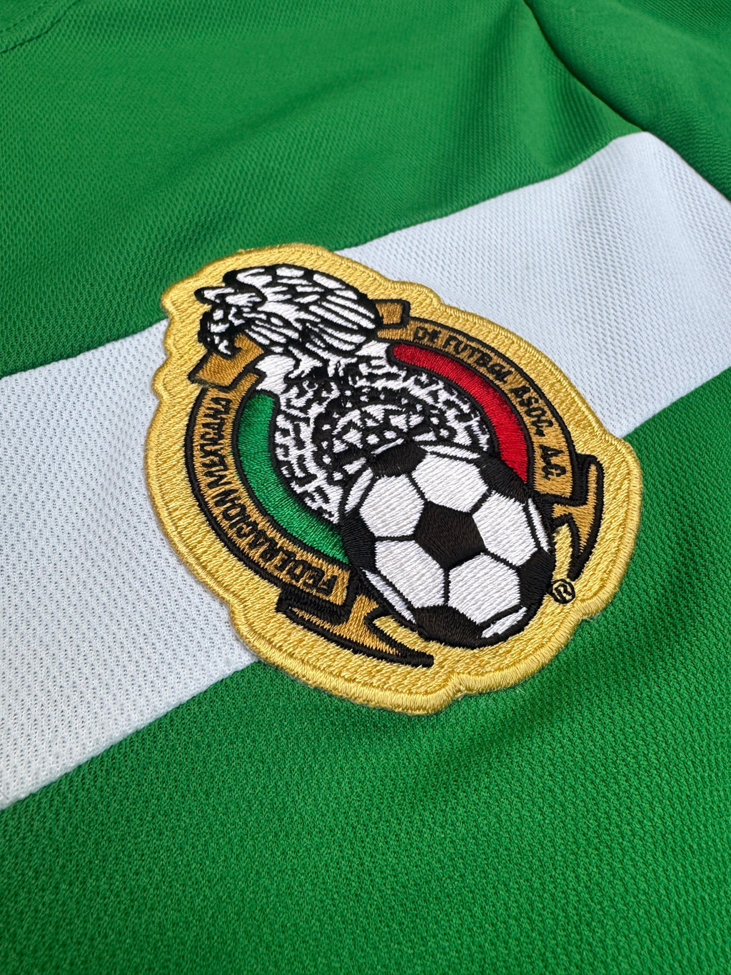 2006/07 Mexico Training Size L - label detail