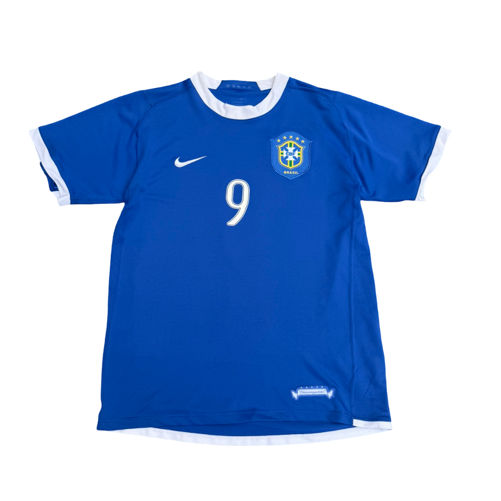 2006/07 Brazil Away Size S Ronaldo - back view
