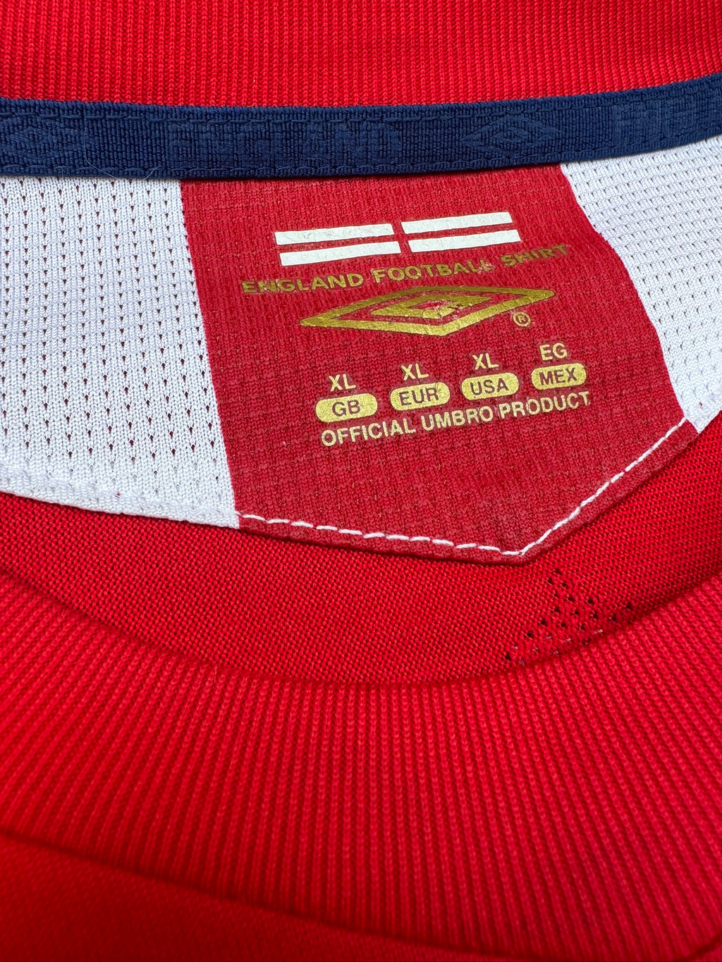 2006/08 England Away Size XL Beckham - additional view 5