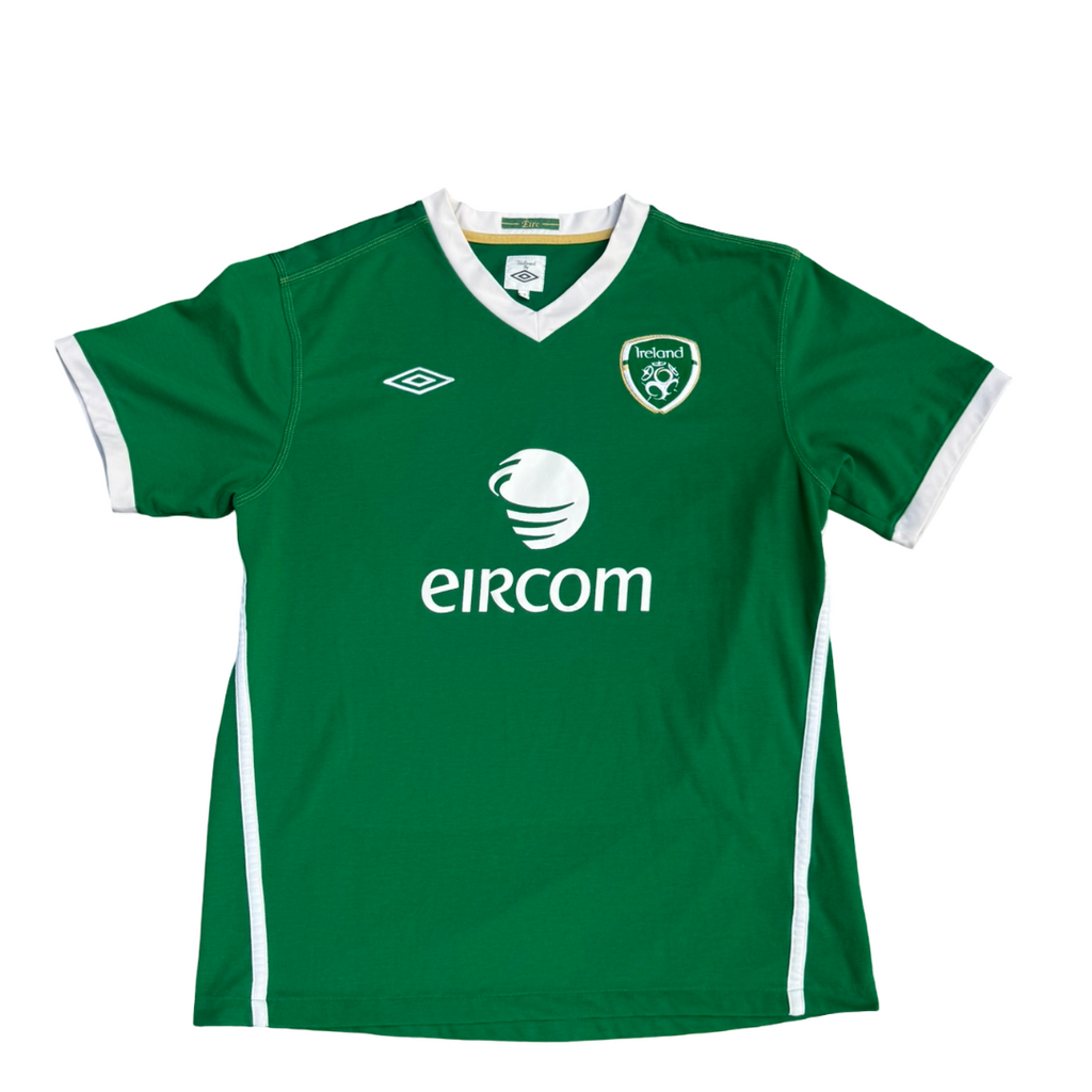 2010/11 Ireland Home Size L Keane - back view