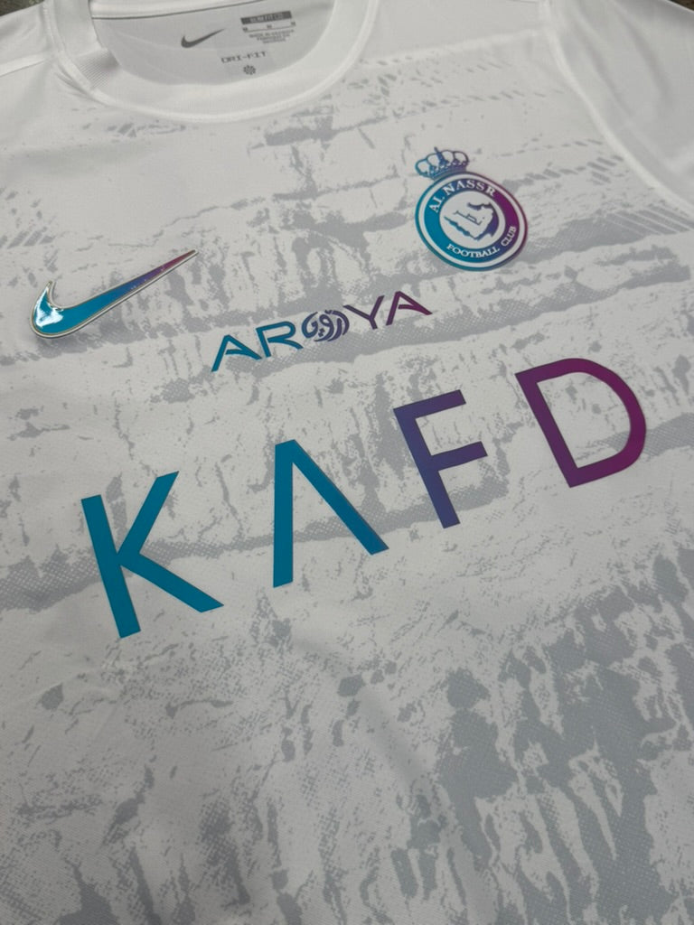 2023/24 Al-Nassr FC Third Size M Ronaldo NWT - close-up detail