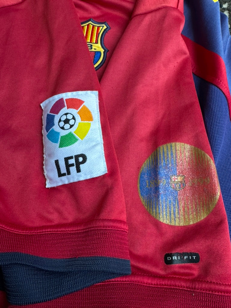 2000/01 FC Barcelona Home Size XL L.Enrique