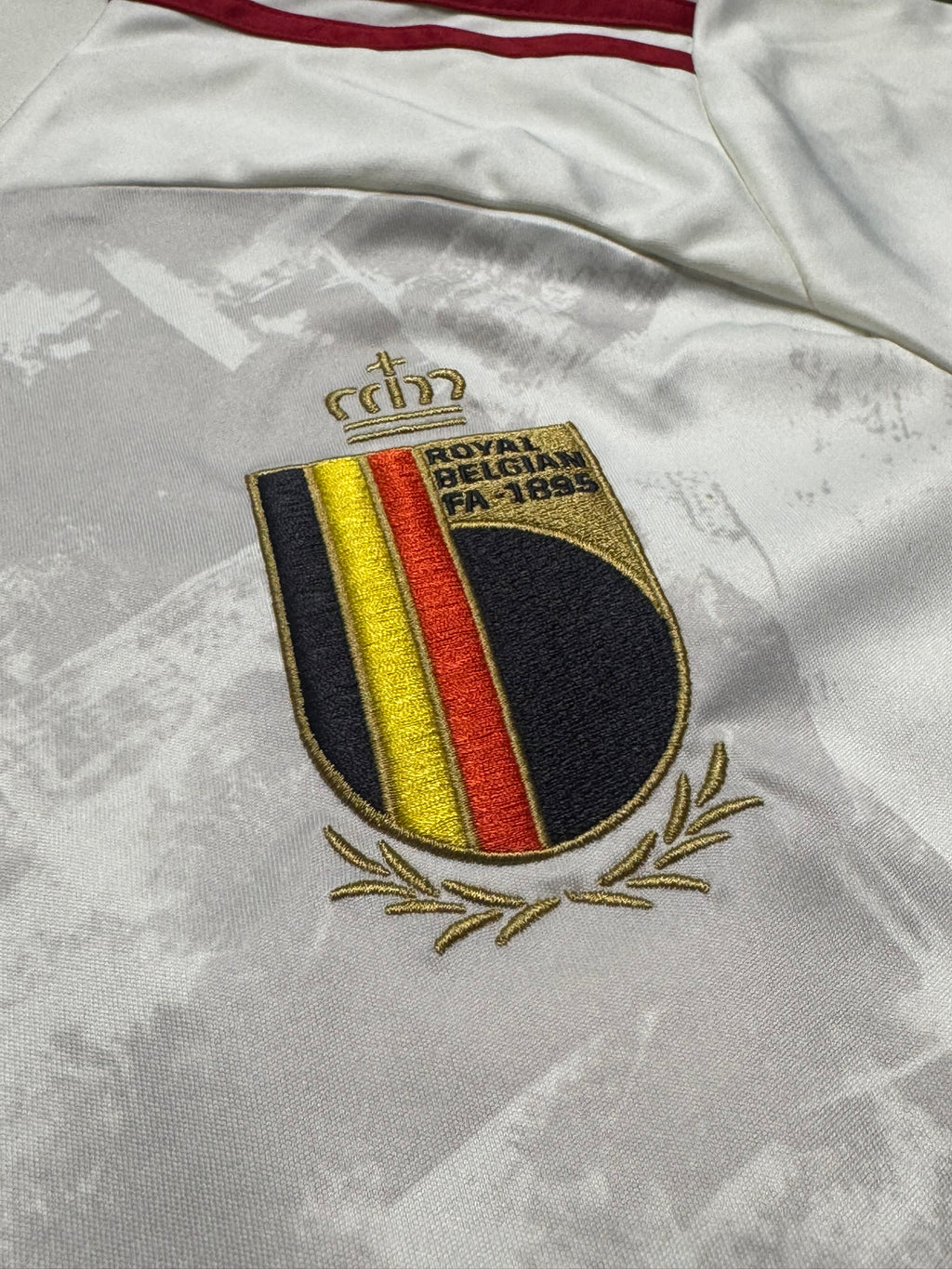 2020/21 Belgium Away Size M - label detail