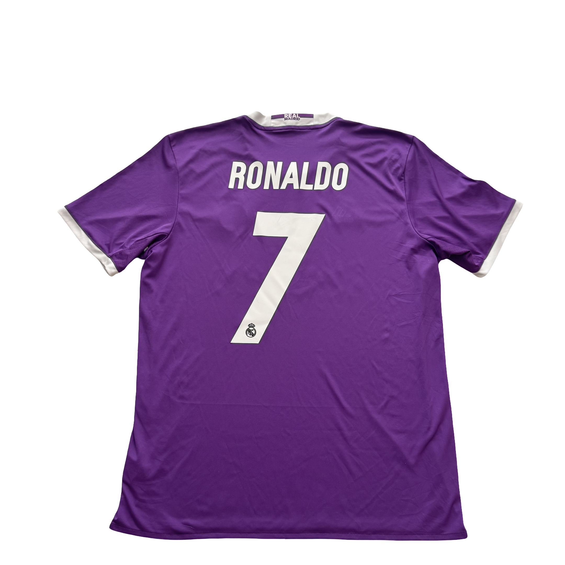 2016/17 Real Madrid Away Size L Ronaldo - front view