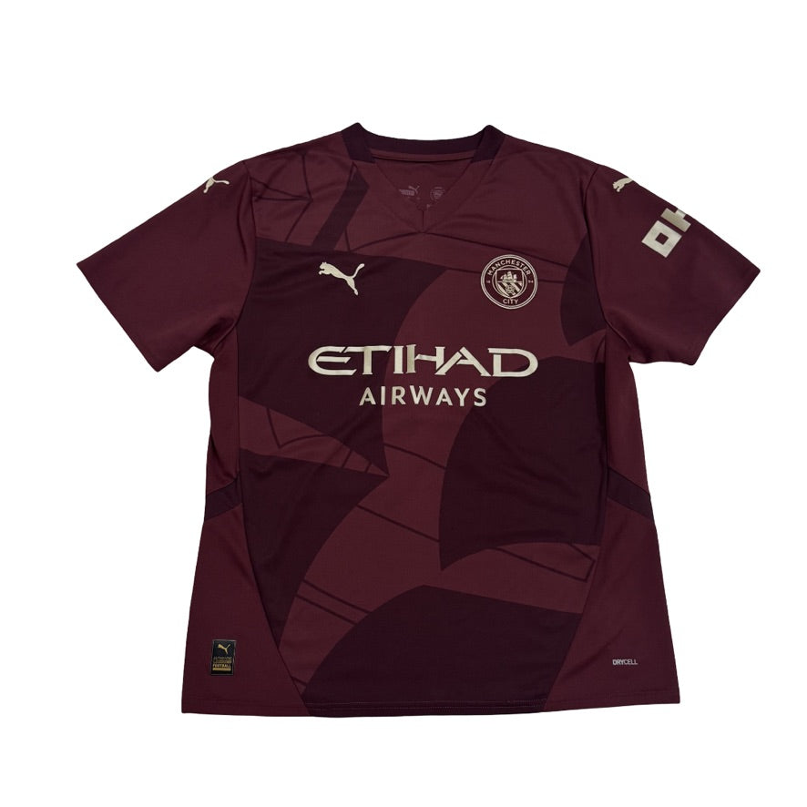 2024/25 Manchester City Third Size L Haaland - back view