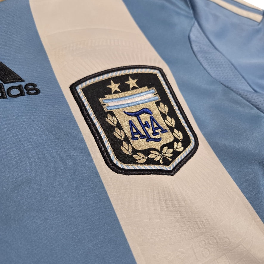 2011/12 Argentina Home Size M Messi - close-up detail