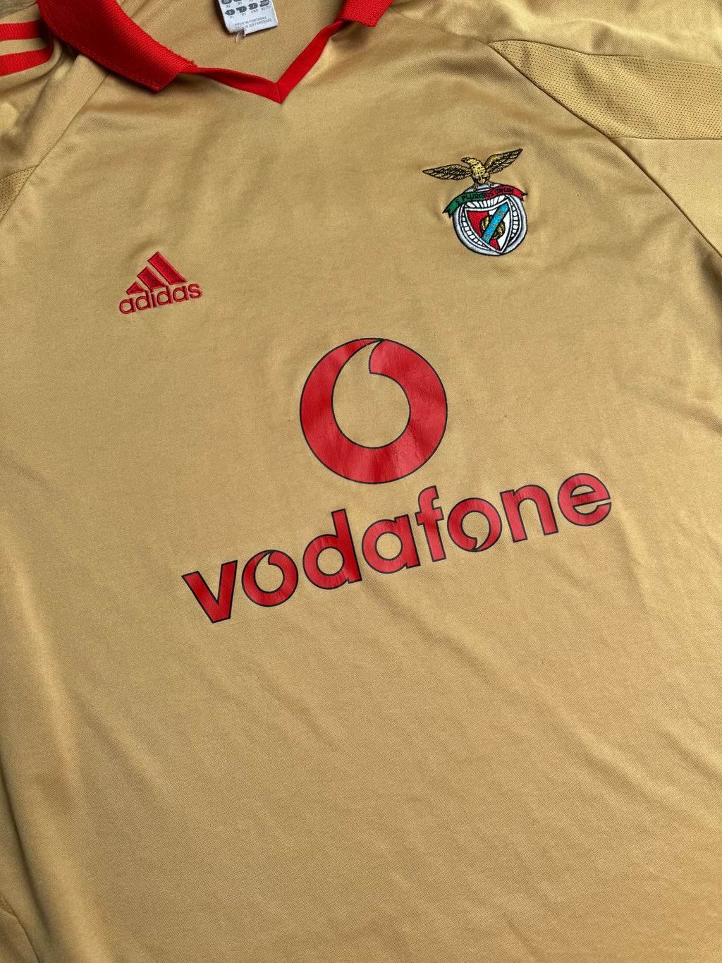 2004/05 Benfica Third Size XL - close-up detail