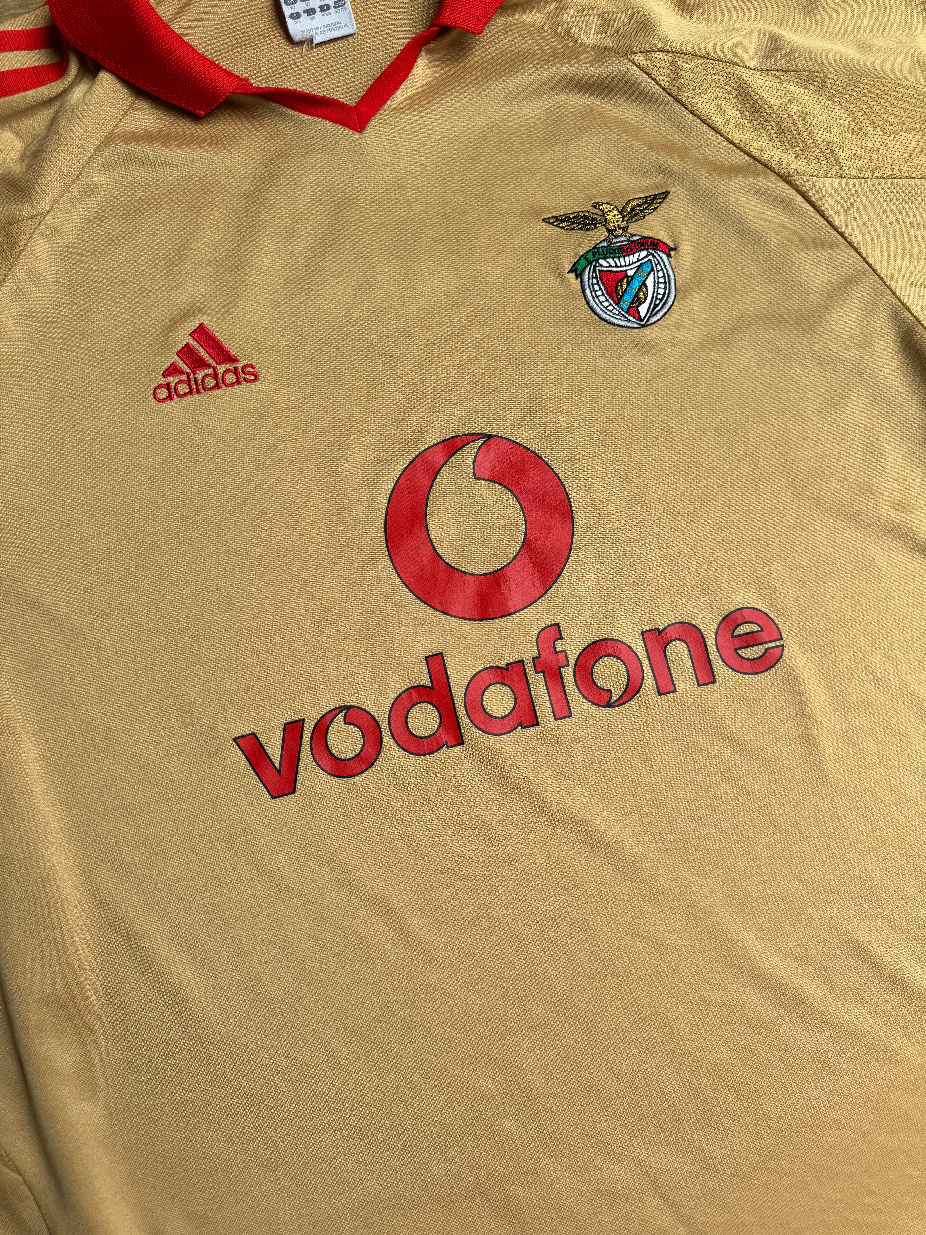 2004/05 Benfica Third Size XL - close-up detail