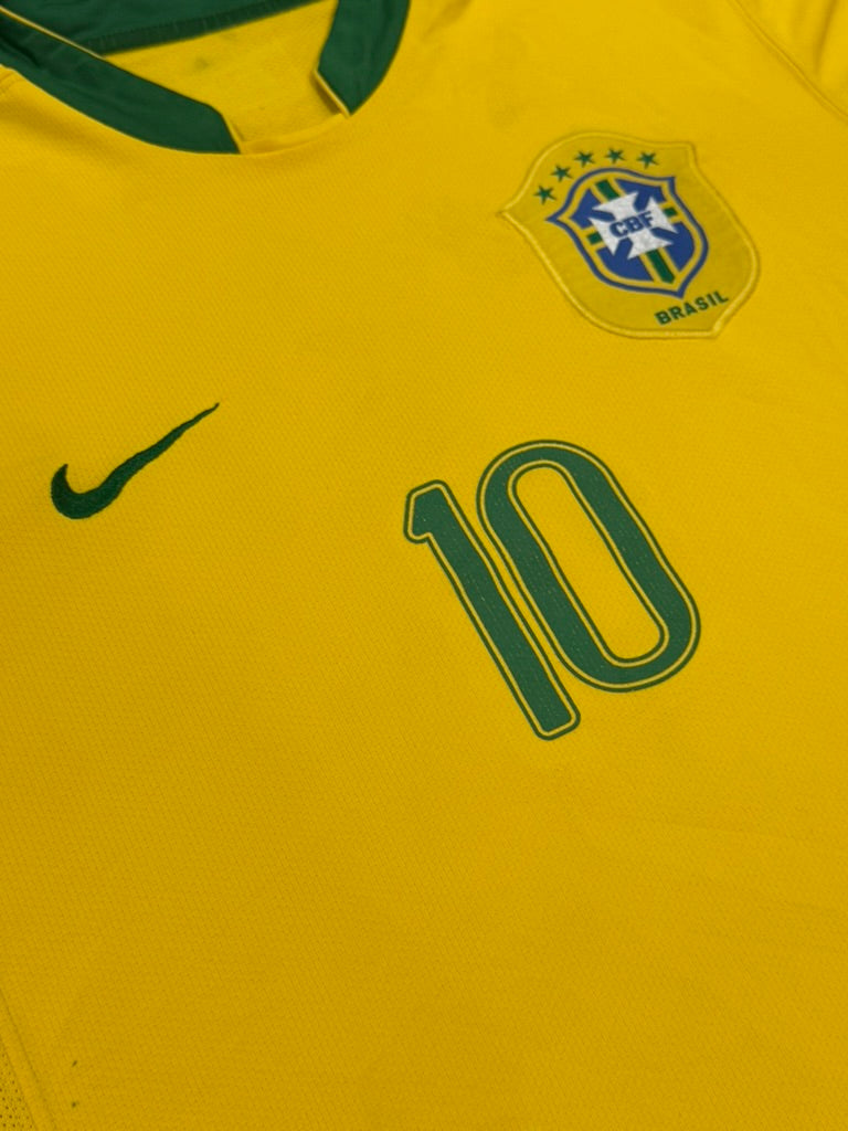 2006/08 Brazil Home Size M Ronaldinho