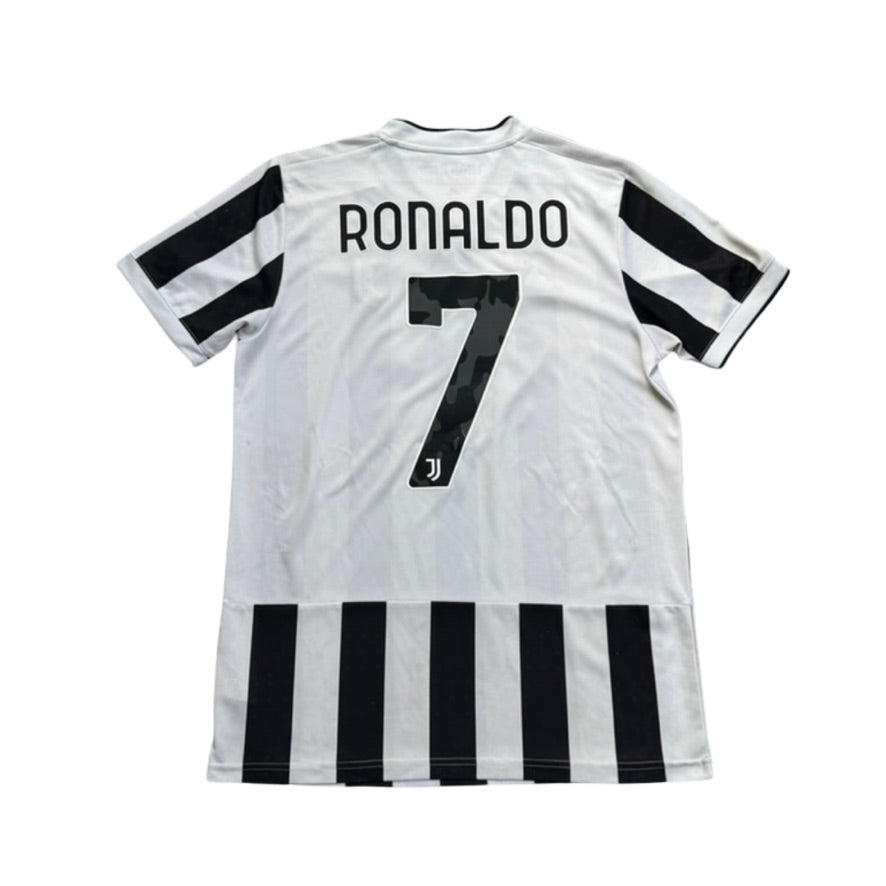 2021/22 Juventus Home Size M Ronaldo - front view