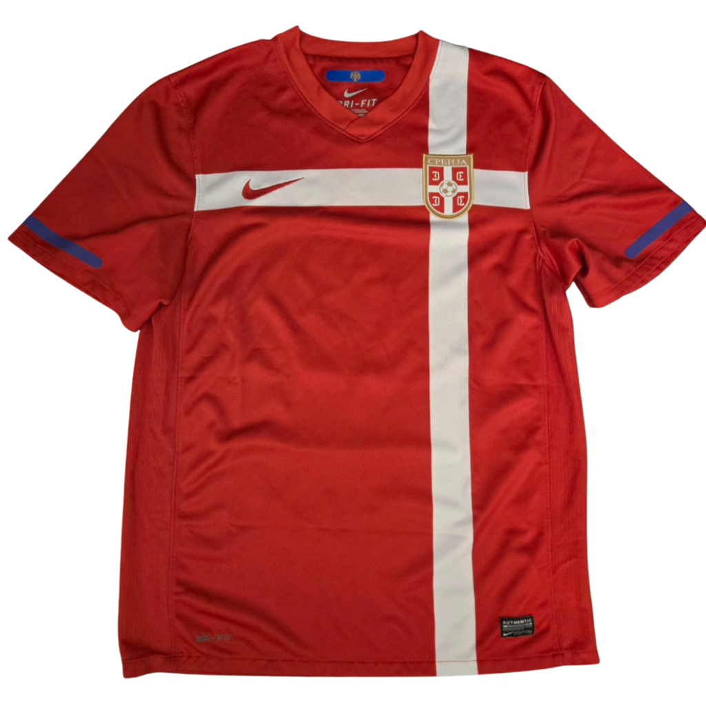 2010 Serbia Home Size M Vidic - back view