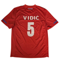 2010 Serbia Home Size M Vidic - front view