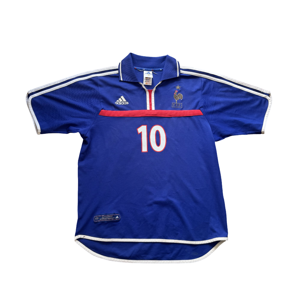 2000/02 France Home Size M Zidane