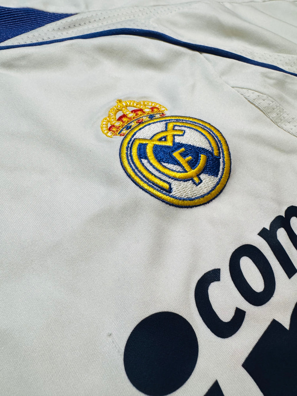 2007/08 Real Madrid Home Size M Cannavaro - label detail