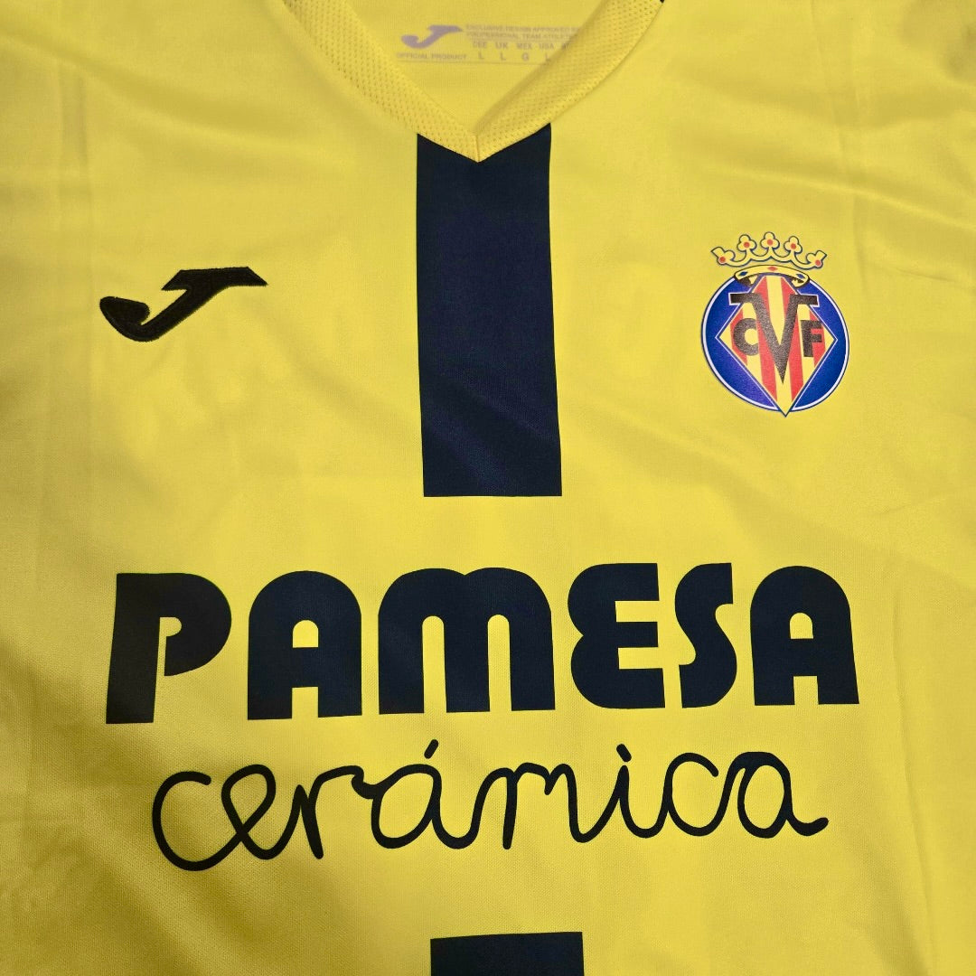 2025/26 Villareal Home Size L Buchanan - label detail
