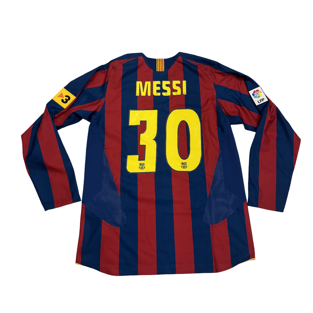 2005/06 FC Barcelona Reissue Home Size L Messi