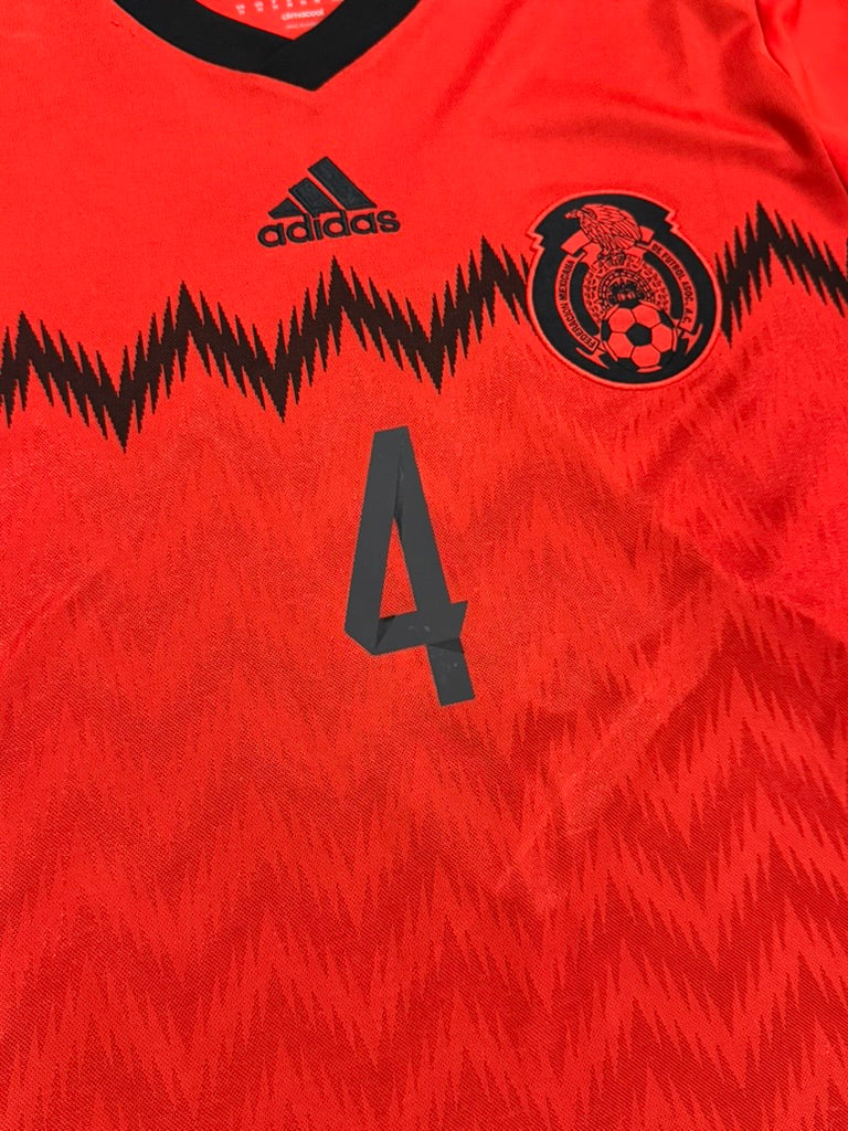 2014/15 Mexico Away L/S Size M Marquez - close-up detail
