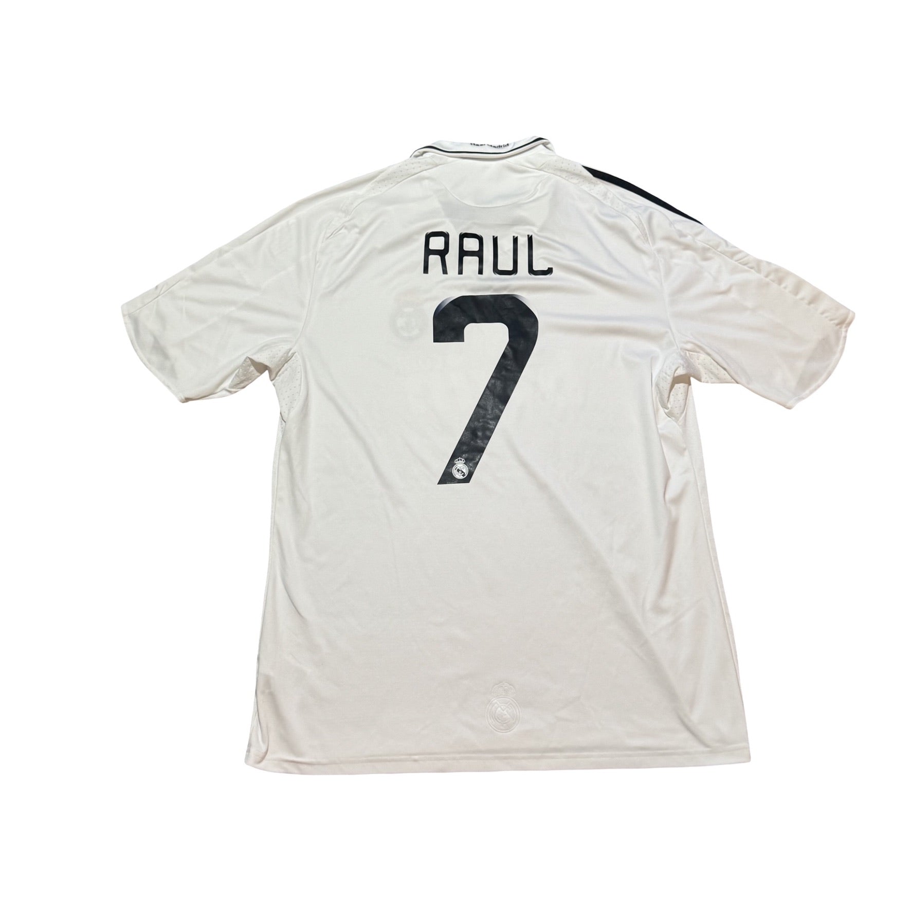 2008/09 Real Madrid Home Size XL Raul