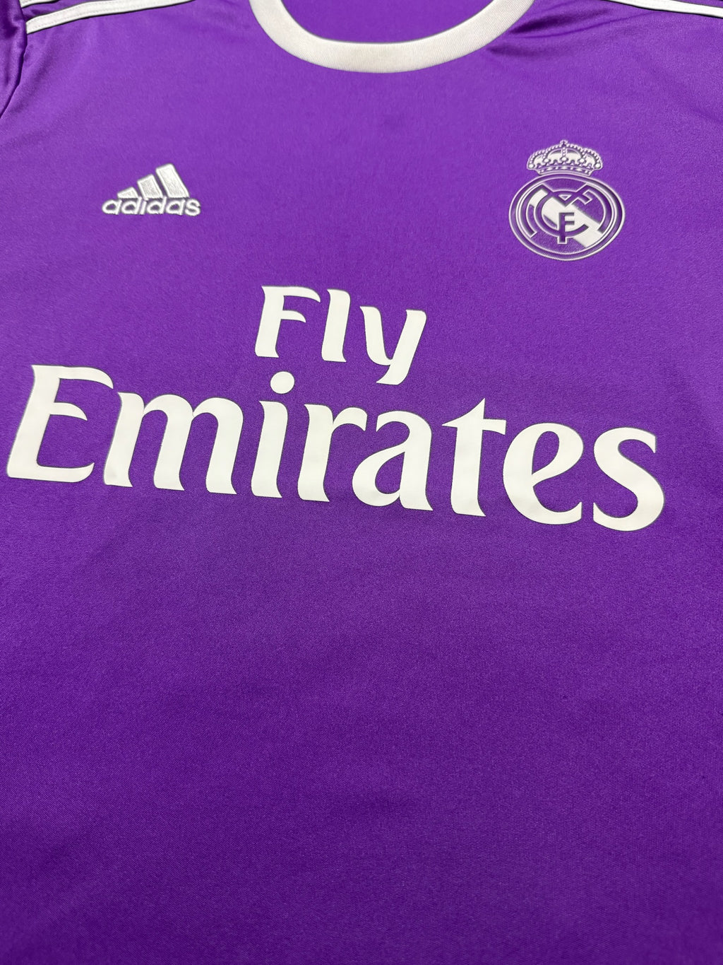 2016/17 Real Madrid Away Size M Ronaldo - close-up detail