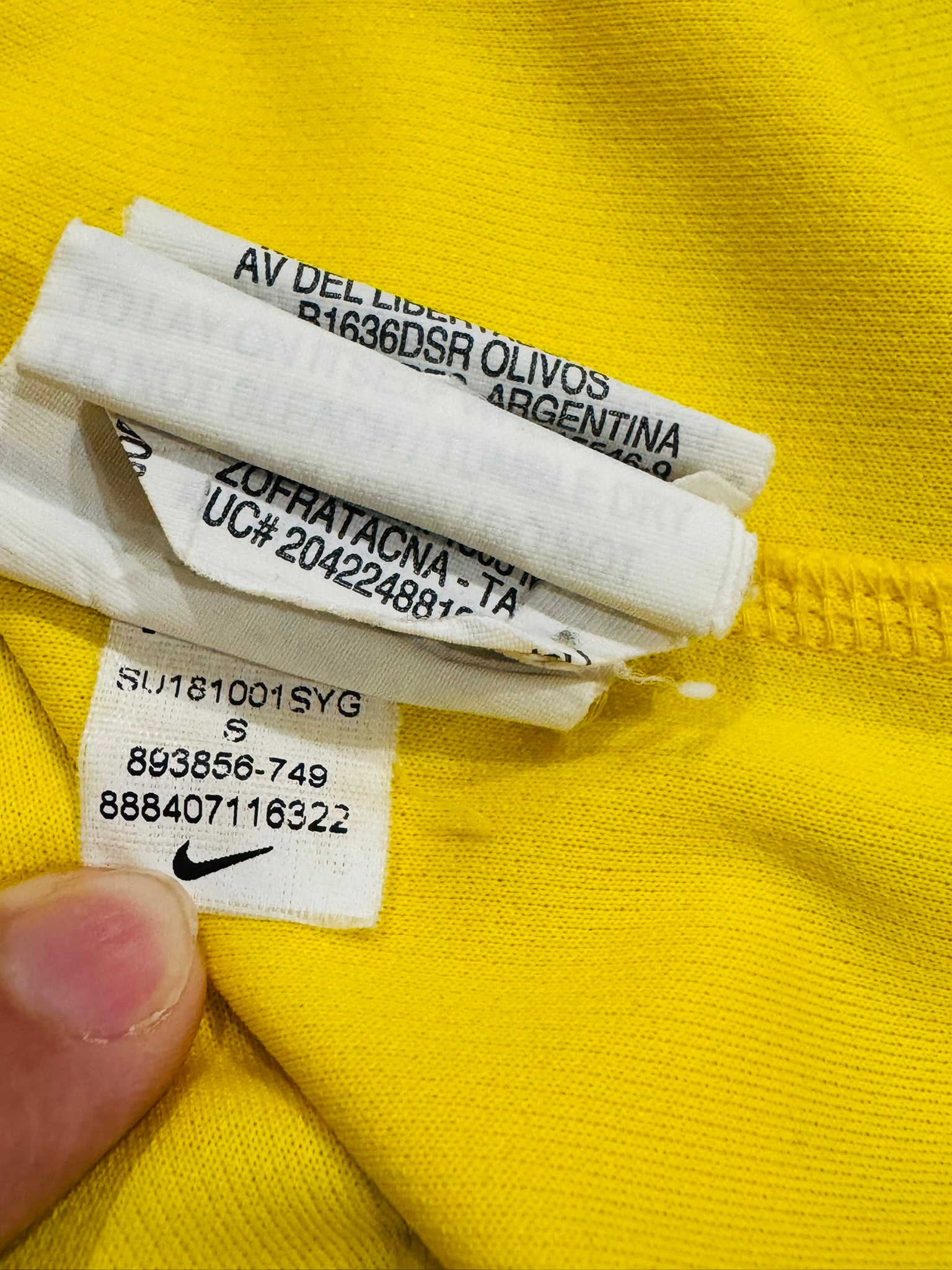 2018/19 Brazil Home Size S Neymar - additional view 6